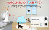 Infrared laser automatic cat teasing device