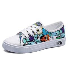 White Shoes Korean Style Soft Bottom Non-slip Breathable