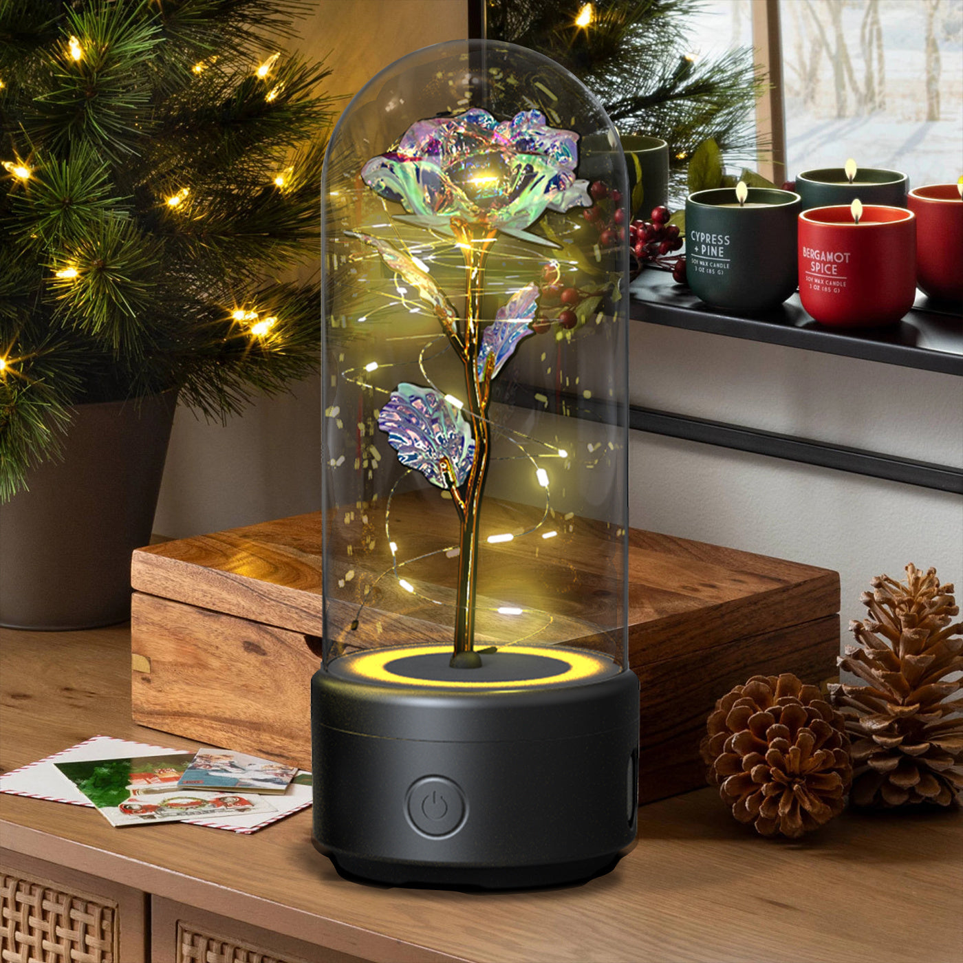 Romantic Rose Light Speaker