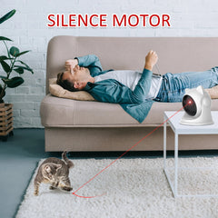 Infrared laser automatic cat teasing device
