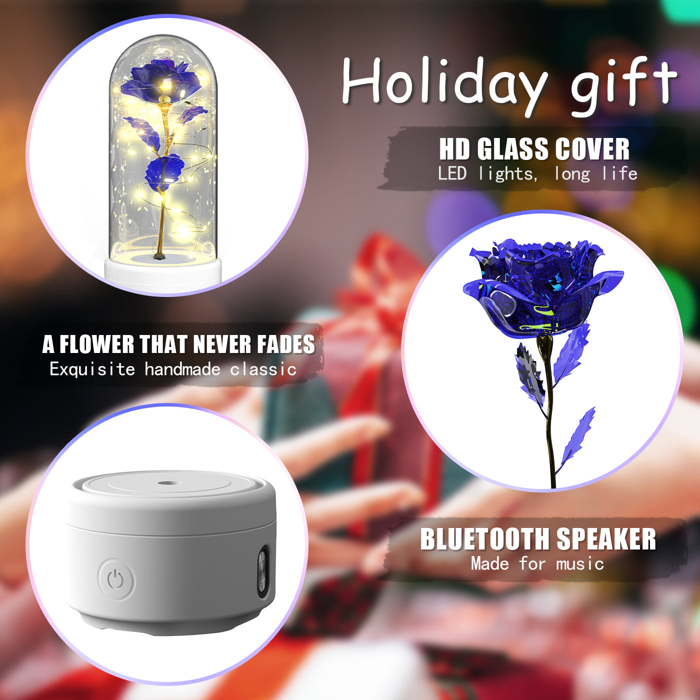 Romantic Rose Light Speaker