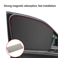 Universal Magnetic Car Sunshade Window Curtain